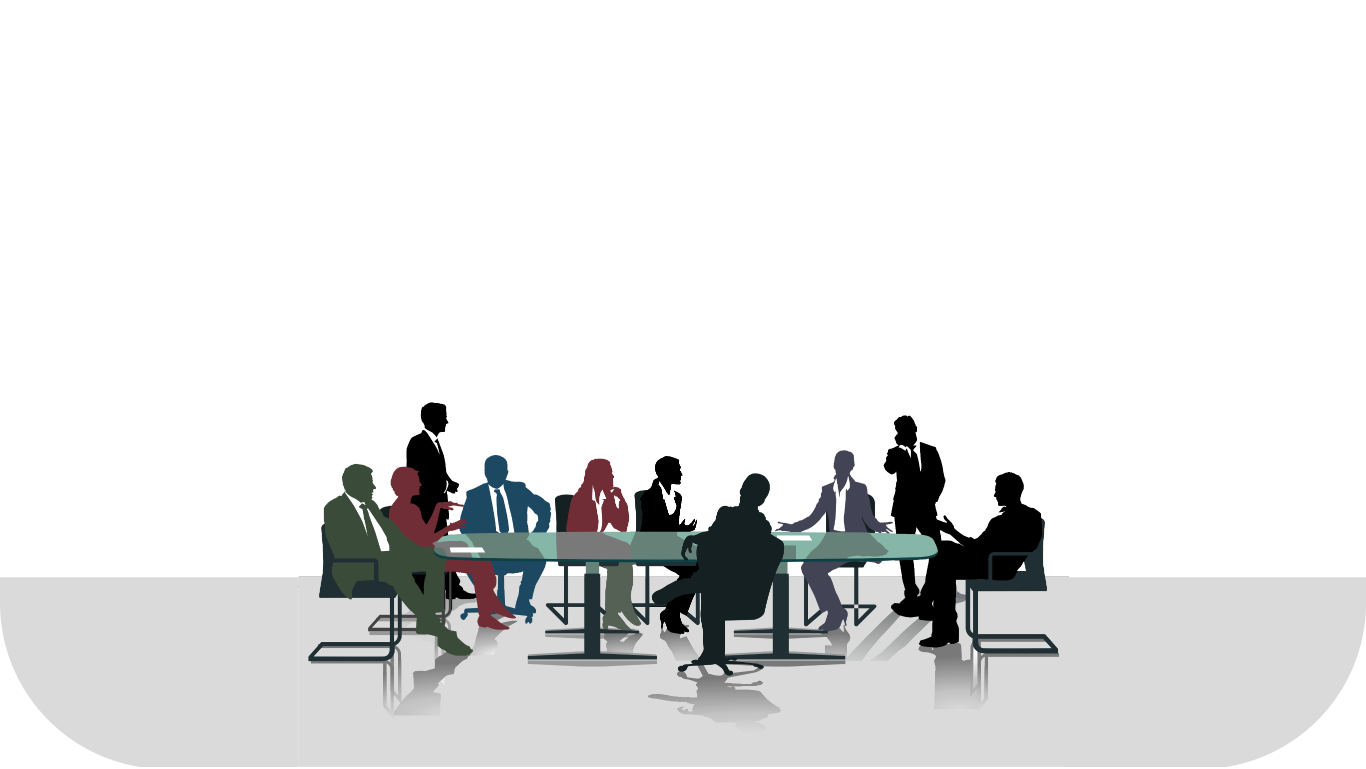 Group of peoples discussing in a meeting