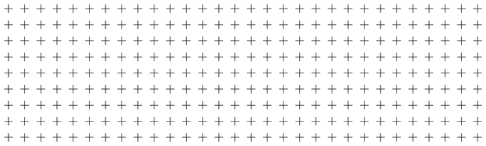 Image with plus symbols for animation